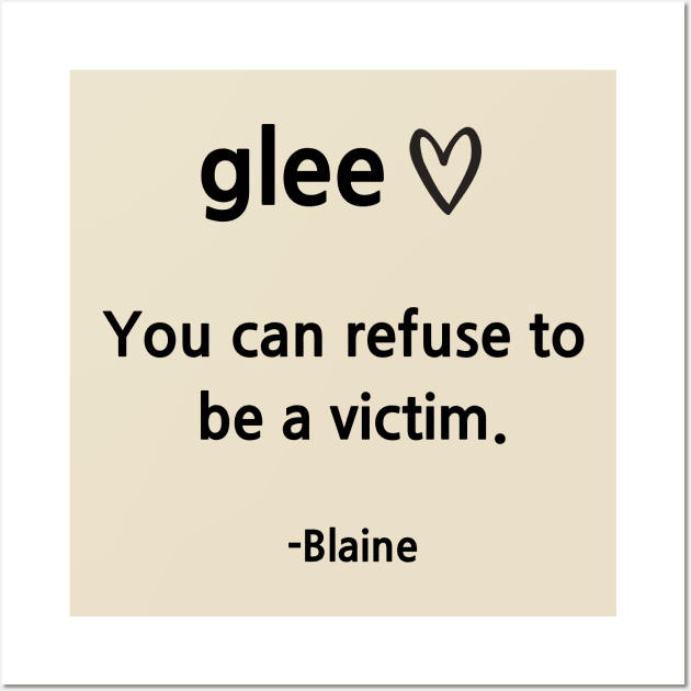 Glee/Blaine Wall Art by Said with wit